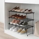 Полка для обуви IKEA GREJIG серый 58x27x17 см 403.298.68 - изображение 5