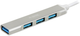 iBox USB Hub 1x USB 3.0 + 3x USB 2.0 Srebrny (IUH3FAS) - obraz 3