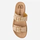 Klapki damskie skórzane Fantasy Sandals Tessa S900 37 Beżowe (5207200159216) - obraz 3