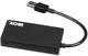 USB-хаб iBox Slim 4 x USB 3.0 5000 Mbit/s Black (IUH3F56) - зображення 2