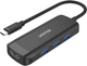 USB Hub Unitek uHUB Q4+ 4-in-1 Powered USB-C Hub with HDMI (H1110B) - obraz 1