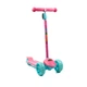 Самокат детский трехколесный iTrike MAXI JR 3-060-34-P, руль 56-68см, колеса ПУ с подсветкой, Розовый - изображение 1