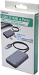 Hub USB Vakoss 4x USB-A 3.0 + Micro-USB (TC-4203X) - obraz 2