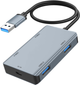 Hub USB Vakoss 4x USB-A 3.0 + Micro-USB (TC-4203X) - obraz 5