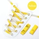 Эластичные плоские шнурки для обуви FASTLACES T99-7C Yellow - изображение 1