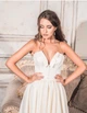 Весільна сукня ANGEL FASHION DRESS LINET 44 молочна - зображення 3