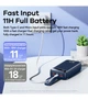 УМБ Повербанк (Powerbank) Remax Bole Series 20 Вт + 22.5 Вт PD+QC 30000 мАг з ліхтарем Білий (RPP-522) - зображення 7