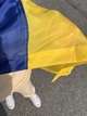 Прапор України великий з нейлону 140х90см, кишеня під древко - изображение 6
