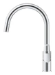 Однорычажный смеситель для кухни Grohe BauLoop New (30543000) - изображение 5