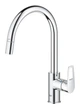 Однорычажный смеситель для кухни Grohe BauLoop New (30543000) - изображение 2