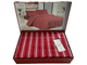 Комплект постельного белья Maison D'or Antik Nil Red сатин 220-200 см красный - изображение 1