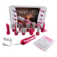 Фен щітка 10 в 1 Fullcome Hair Styler ST300 Професійний багатофункціональний стайлер для випрямлення та завивки волосся Рожевий - зображення 4