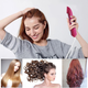Фен щітка 10 в 1 Fullcome Hair Styler ST300 Професійний багатофункціональний стайлер для випрямлення та завивки волосся Рожевий - зображення 9