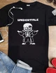 Футболка чоловіча чорна "Undertale", Андерталець M Stedman - зображення 1