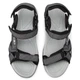 Сандалі чоловічі CMP Hamal Hiking Sandal 38Q9957 46, чорн/бiл - изображение 4