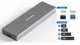 Зовнішня кишеня Blueendless 2801N для M.2 SSD NVMe (PCIe) Type-C USB 3.1 Gen 2 - зображення 5