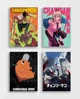 Набор постеров аниме Chainsaw man / Человек-бензопила / Почита / Пауэр / Дэнджи / 4 шт - изображение 1