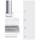 Підставка для телефону UGREEN LP373 Foldable Multi-Angle Phone Desktop Stand with Height Adjustable White (20434) - зображення 5