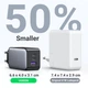 Сетевое зарядное устройство Ugreen CD244 USB-A + 2 x USB-C 65 Вт GaN Tech Fast Charger Gray (10335) - изображение 6