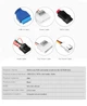 Передня панель DeepFox Multifuntion 5,25" Media Dashboard Card Reader USB 2.0 USB 3.0 20 Pin e-SATA SATA (sv2527) - зображення 7