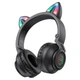 Наушники беспроводные Bluetooth BOROFONE BO18 400mAh Cat ear черный - изображение 1