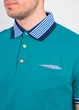 Поло Мужское FRED MELLO XL Бирюзовый (FM23S20QU_SHARK-XL) - изображение 3