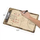 Дошка баскетбольна тренерська тактична GoSport Soccer Basketball Coaching Board 24х40 см (GS01) - зображення 2