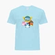 Детская футболка Робокар Поли (Robocar Poli) (25186-1617) 122-128 см Хлопок Голубой - изображение 4
