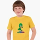 Детская футболка Герои в масках (PJ Masks) (25186-1616) 158-164 см Хлопок Желтый - изображение 1