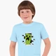 Дитяча футболка для хлопчиків Майнкрафт (Minecraft) (25186-1709-35) 146-152 см Бавовна Блакитна - зображення 1