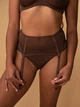 Пояс для чулок brabrabra Легкий комфорт Slz23602006 XL Коричневый (6907208040835) - изображение 1