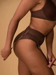 Пояс для чулок brabrabra Легкий комфорт Slz23602006 XL Коричневый (6907208040835) - изображение 3