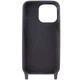 Противоударный Чехол TPU two straps California для Apple iPhone 12 Pro/12 6.1" /Black - изображение 3