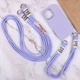 Противоударный Чехол TPU two straps California для Apple iPhone 12 Pro/12 6.1" /Lilac - изображение 6