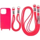Противоударный Чехол TPU two straps California для Apple iPhone 12 Pro/12 6.1" /Pink - изображение 1