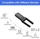 Двохдіапазонний USB 3.0 Wi-Fi 5 1300Mbps + BT4.2 (AC) адаптер 2.4/5GHz + Bluetooth 4.2 (U3-AC1300-BT4.2) - зображення 4