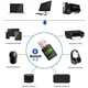 Двохдіапазонний USB Wi-Fi 5 (AC) 600Mbps + BT4.2 адаптер AC600 2.4/5GHz Black + Bluetooth 4.2 (AC600-BT4.2) - зображення 4