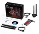 Трьохдіапазонний PCI-E Wi-Fi 6E 5374Mbps + BT5.3 Gaming (Intel AX210) адаптер 2.4G/5G/6Ghz з виносною антеною + Bluetooth 5.3 (FV-AXE3000-G) - зображення 2