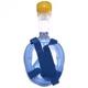 Маска для снорклинга с дыханием через нос Zelart Swim One 2068 White-Blue размер L/XL - изображение 3