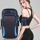 Чехол на руку Primo Sport универсальный спортивный для телефона до 6.5" - Black-Blue Primo SPORT-B/BL черный - изображение 2