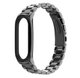 Металевий ремінець Primo Mijobs для фітнеса браслета Xiaomi Mi Smart Band 7 - Black Primo MTL-MJB-XIA-MB7-B чорний - зображення 2