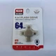 USB Флешка Flash Drive XO DK04 USB2.0 4 in 1 64GB Сталевий - зображення 2