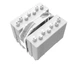 Кулер процесорний ID-Cooling SE-207-XT Slim Snow White - зображення 1