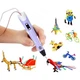 Ручка 3D Smart 3D Pen 2 c LCD дисплеем для рисования и творчества для детей Фиолетовый - изображение 4