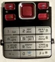Клавиатура для телефона (для кнопочного телефона) для телефона Nokia 6300 Red - изображение 1