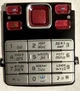 Клавиатура для телефона (для кнопочного телефона) для телефона Nokia 6300 Red - изображение 2