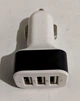Зарядний пристрій від прикурювача на 3 виходи Usb Білий - зображення 3