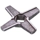 Ніж для м'ясорубки Zelmer 00755469 NR8 86.3107 D=54mm s=9mm Отвір=10x10mm - зображення 1