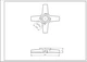 Ніж для м'ясорубки Zelmer 00755469 NR8 86.3107 D=54mm s=9mm Отвір=10x10mm - зображення 6