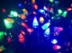 Гірлянда Бахрома 3на 50 Led (чорний кабель) Кольорова 7м - зображення 4